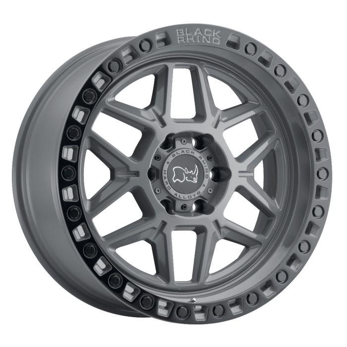 17X9.0 6X139.7/00 KELSO BATTLESHIP GREY W/BLACK 