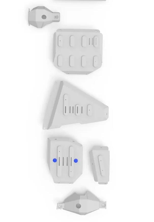 PACK DE SKID PLATE (5 PLACAS DE ALUMINIO)