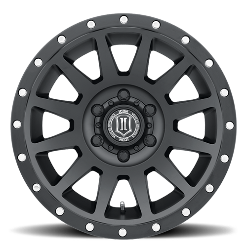Miniatura ICON ALLOYS WHEELS modelo COMPRESSION SATIN BLACK 20x10 6x135
