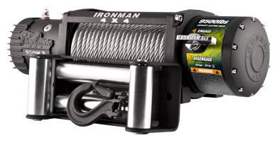 WINCH ELÉCTRICO 12V - DE 9500LB CON PIOLA DE ACERO