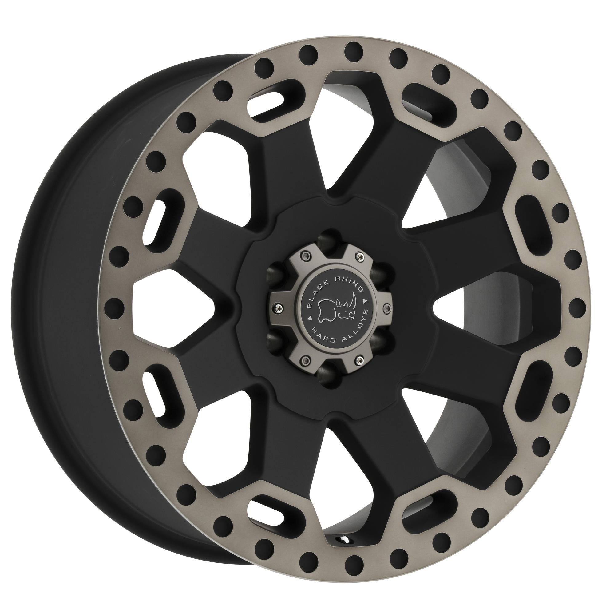 17x9.0 6X135/12 BLACK RHINO WARLORD MATTE BLACK W/MACHINE DA