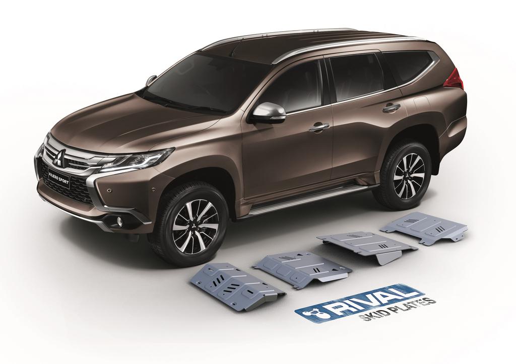 PACK DE SKID PLATE (4 PLACAS DE ACERO 3mm)