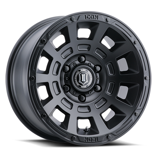 ICON ALLOYS WHEELS modelo THRUST / SATIN BLACK 17x8.5 6x135 
