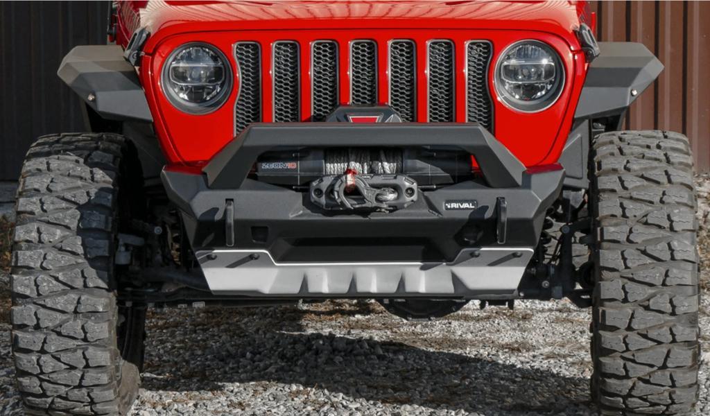 Miniatura BUMPER DELANTERO + WINCH FRONTIER 9500 LB -