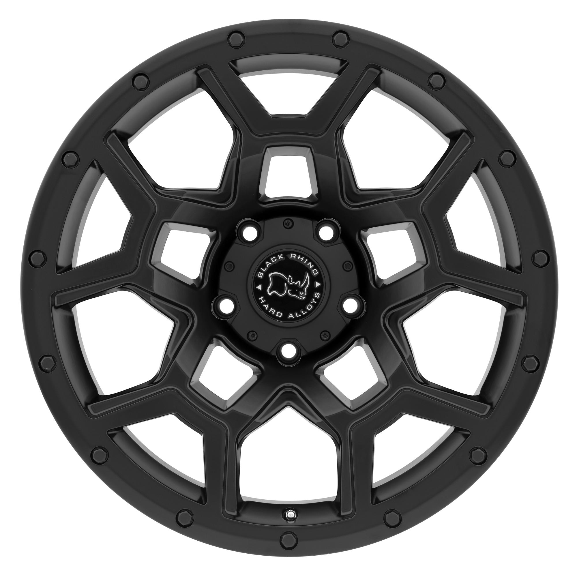 17X9.5 6X139.7/-18 OVERLAND MATTE BLACK