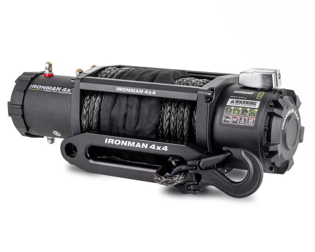 WINCH FRONTIER - DE 12000LB CON PIOLA SINTETICA