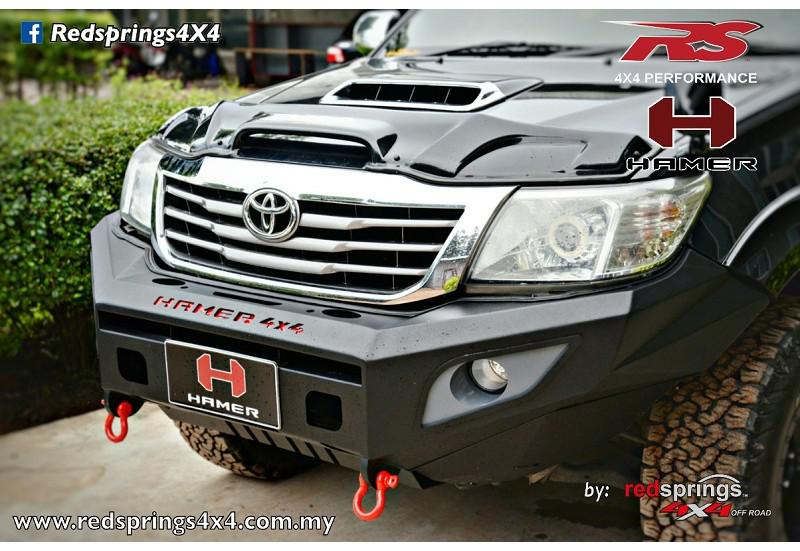 Bumper Hilux Vigo Hamer 4x4 delantero 2011/2015 