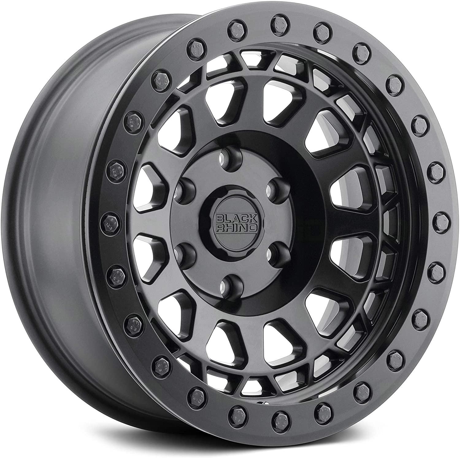 LLANTA BLACK RHINO  PRIMM MATTE BLACK 17X9 6X139.7 OFF SET -12