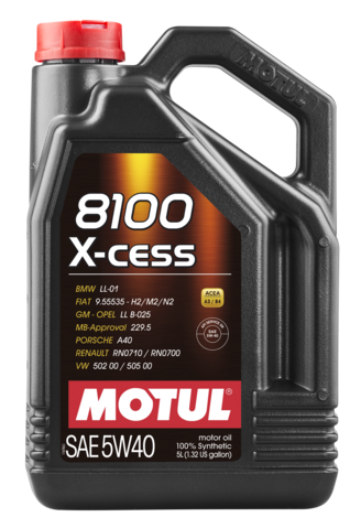 MOTUL 5W40 8100 X-CESS 5 LTS