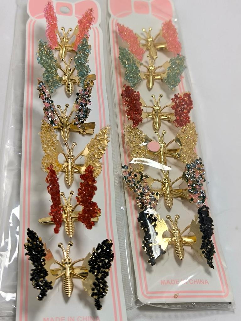 PINZA RESORTE MARIPOSA