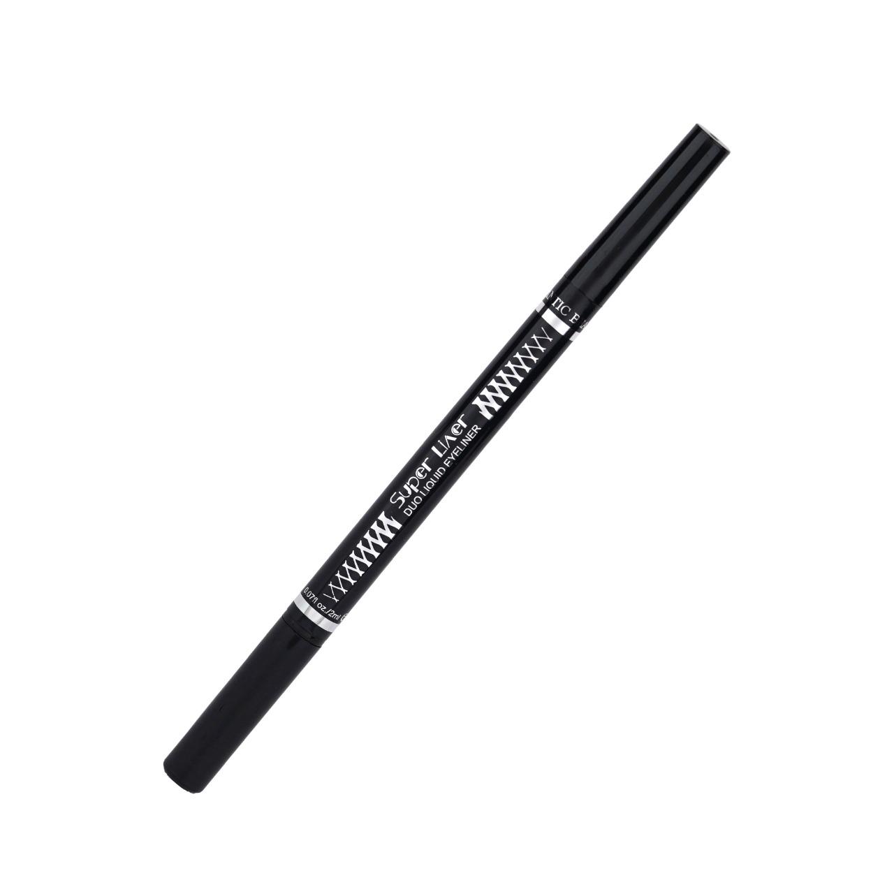 Pack de 12 Unidades Delineadores Plumon Negro