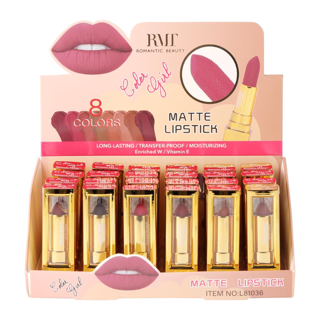 Pack 24 unid LABIAL EN BARRA CREMOSO