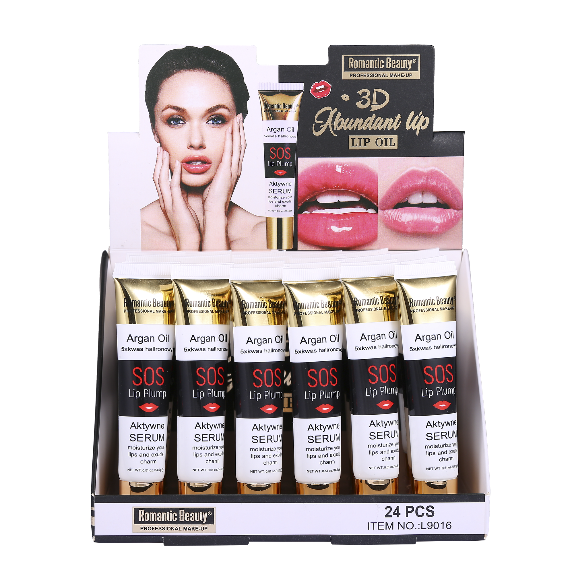 PACK DE 24 UNIDADES VOLUMINIZADOR DE LABIOS AGRANDADOR