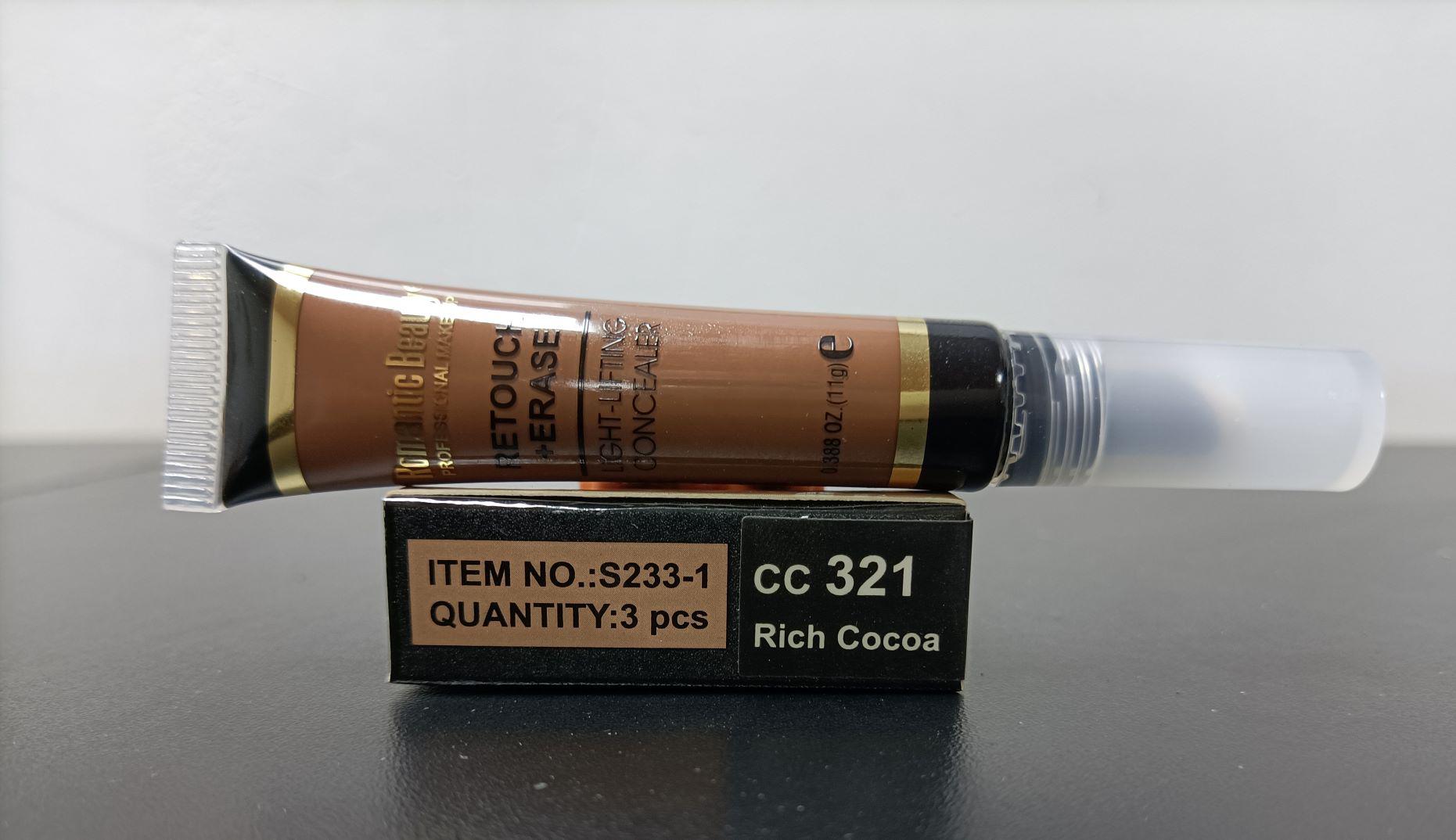 Pack de 48 X 3 Corrector - Contorno - Iluminador alta cobertura - RICH COCOA