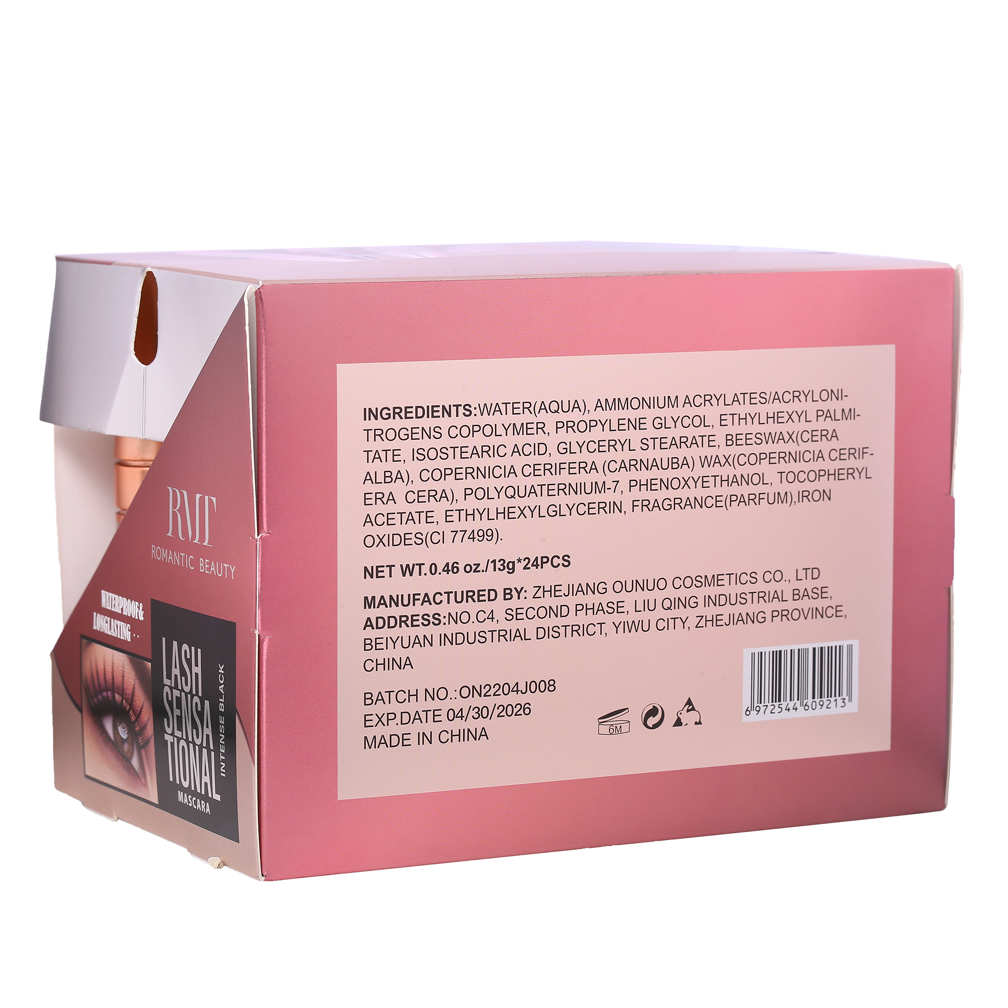 Pack 24 unidades MASCARA DE PESTAÑAS LASH SENSATIONAL