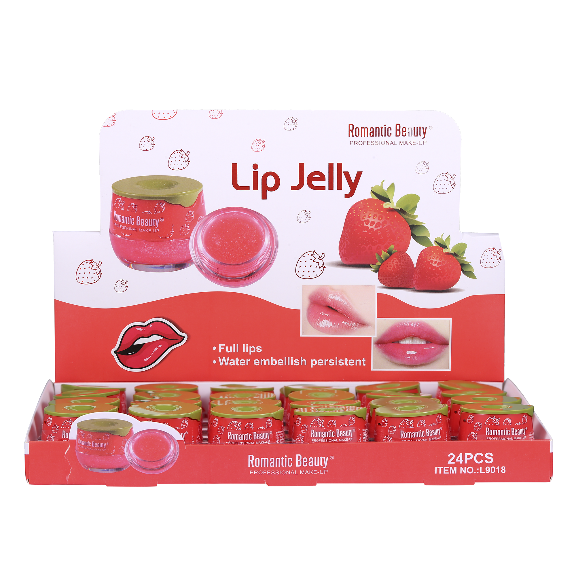 PACK DE 24 UNIDADES BALSAMO LABIAL JELLY