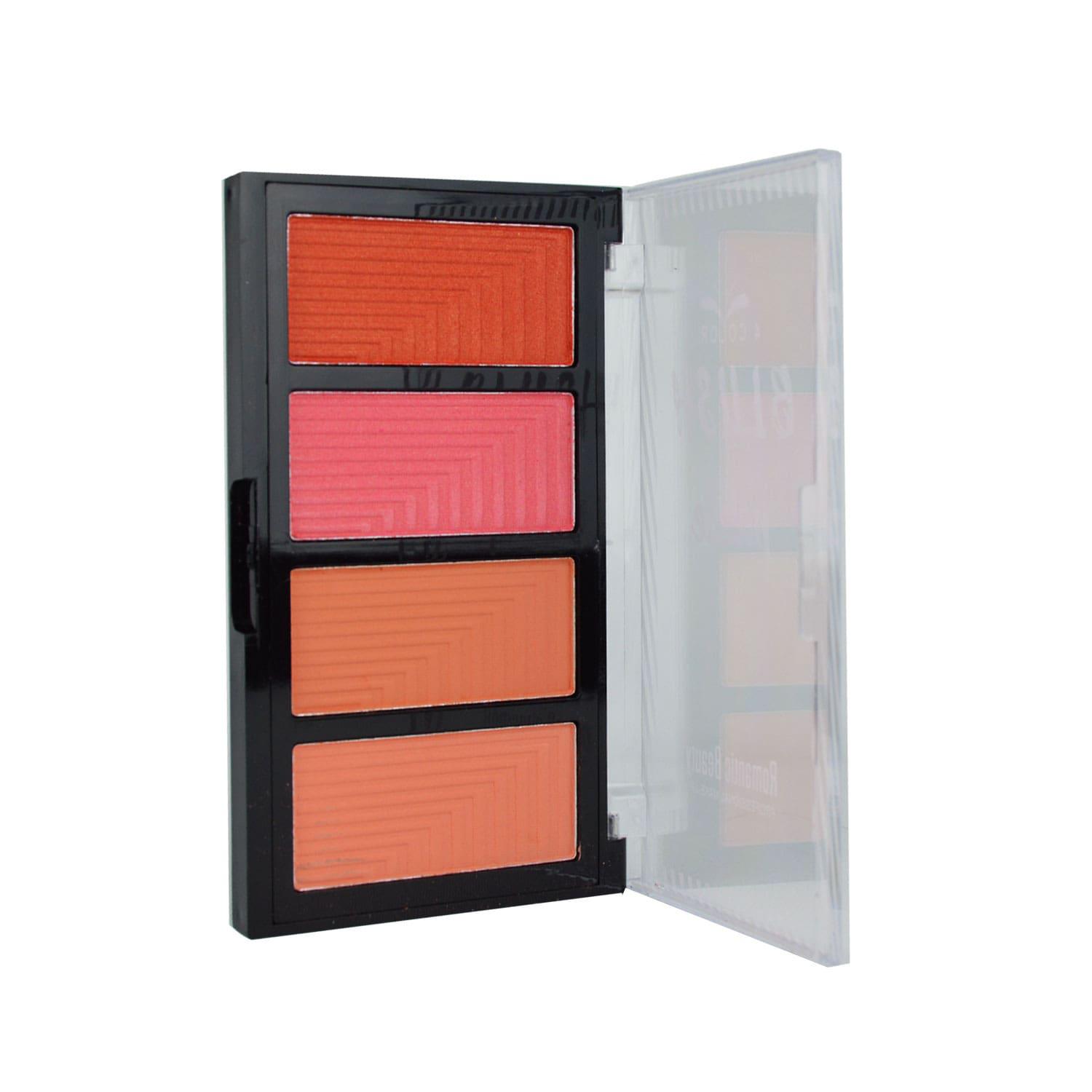 Miniatura Pack de 12 unidades Paleta de 4 Rubores Romantic Beauty