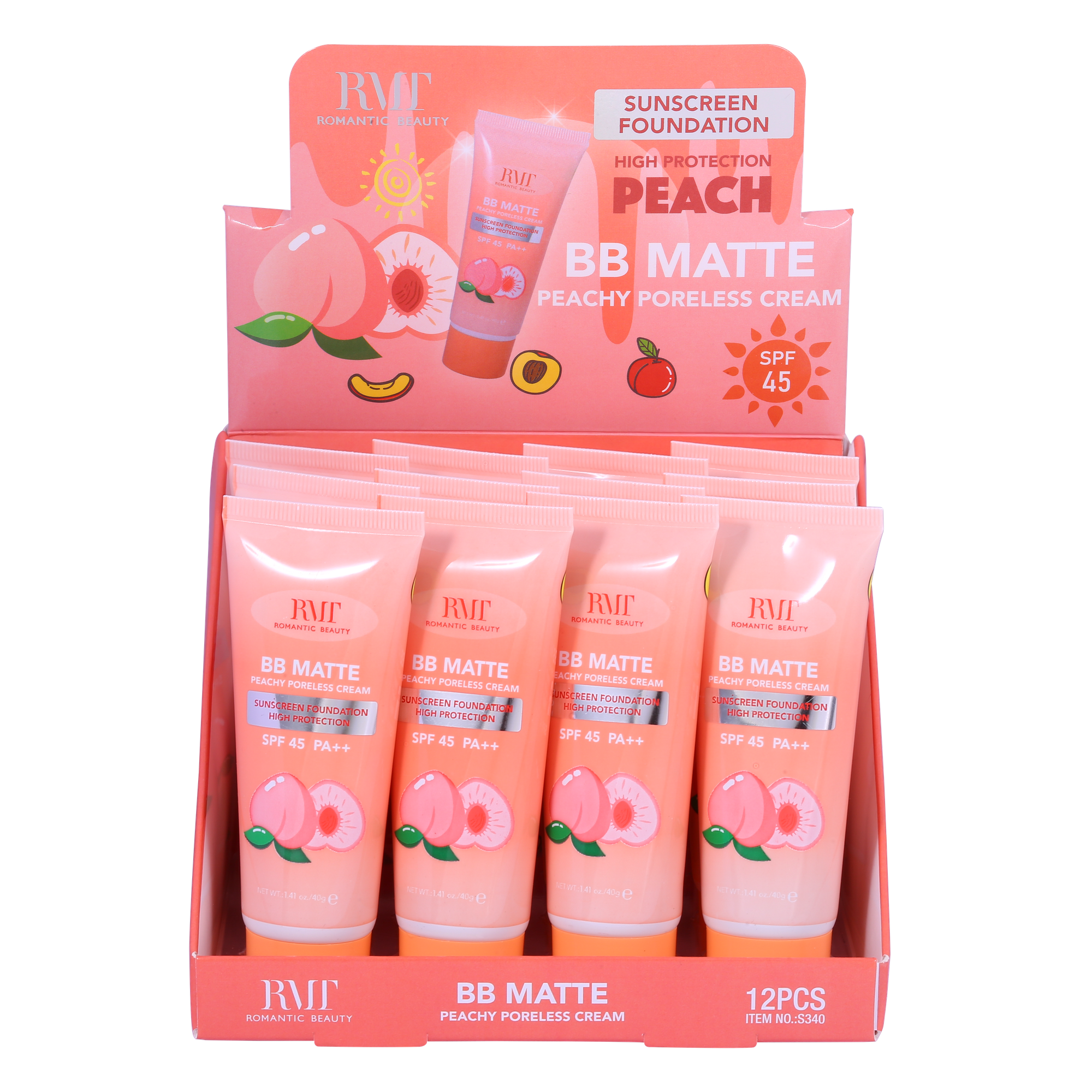 PACK 12 BASES BB CREAM MATTE  