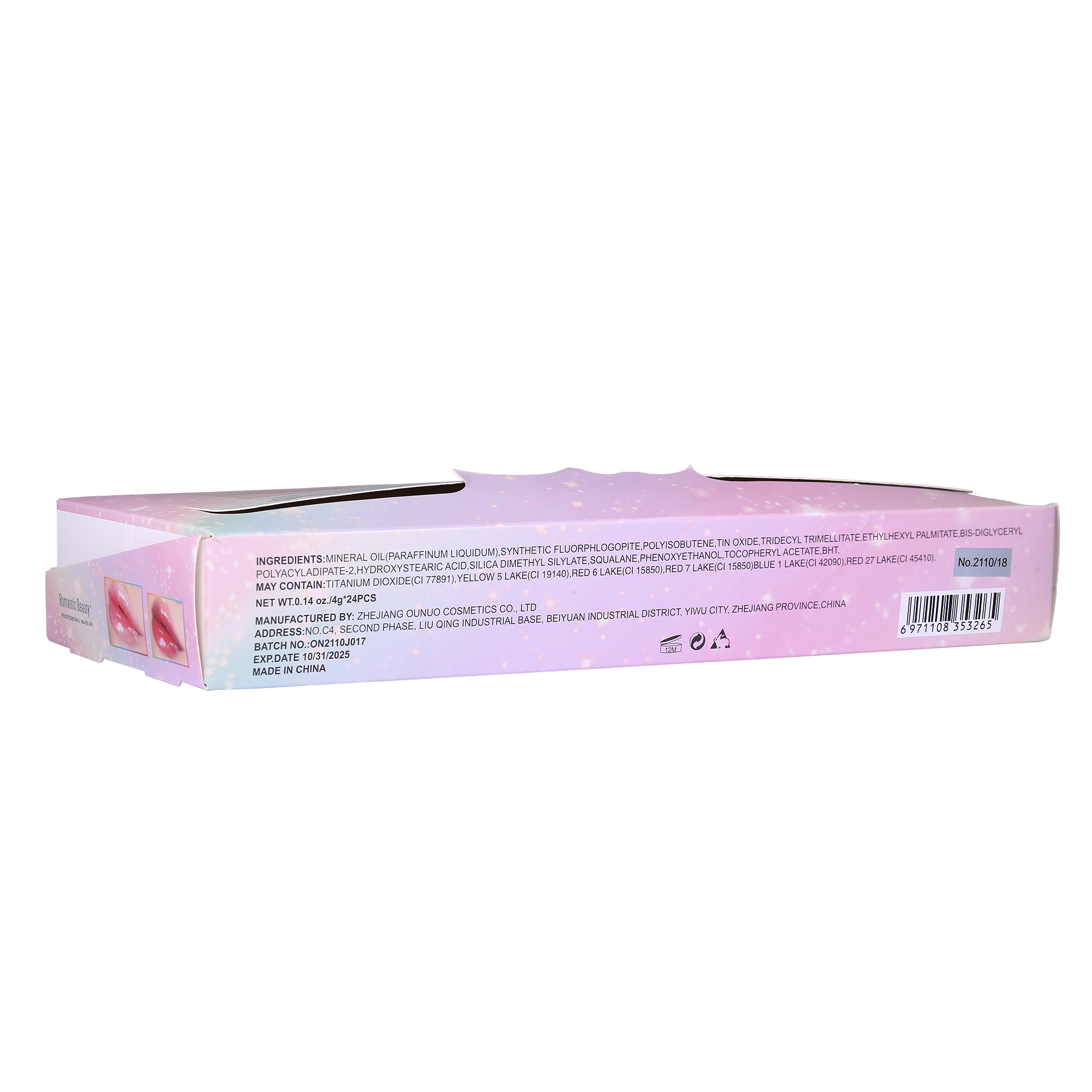 PACK DE 24 UNIDADES BALSAMO LABIAL SWEET