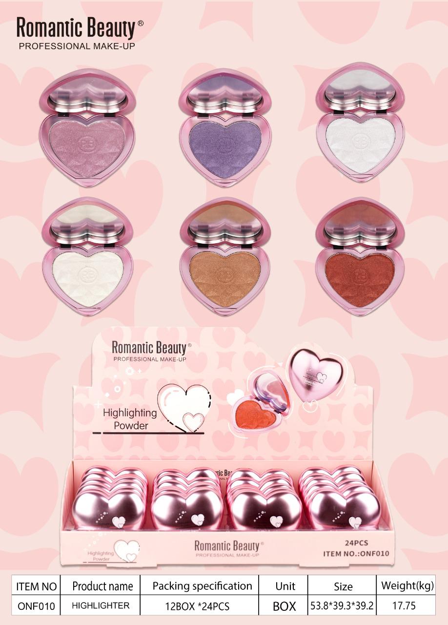 PACK DE 24 UNIDADES  "ILUMINADOR. HEARTS"