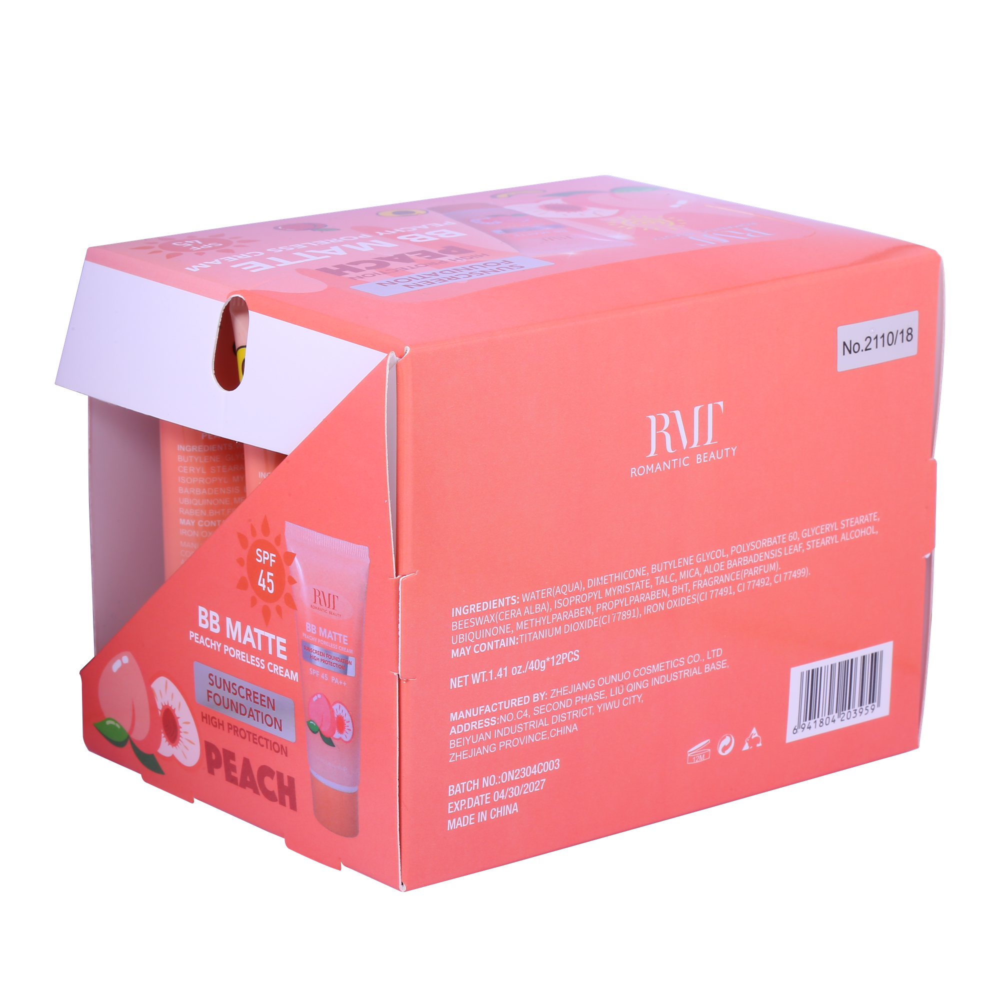 Miniatura PACK 12 BASES BB CREAM MATTE