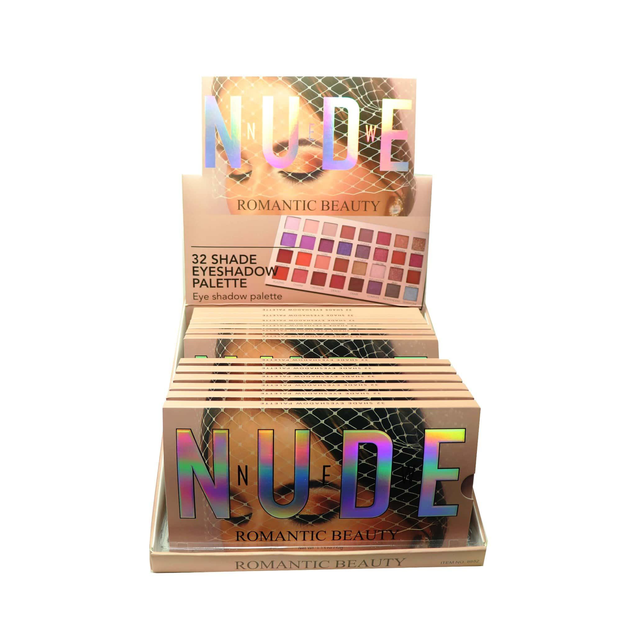 Pack de 12 Paletas de 32 colores "NUDE"