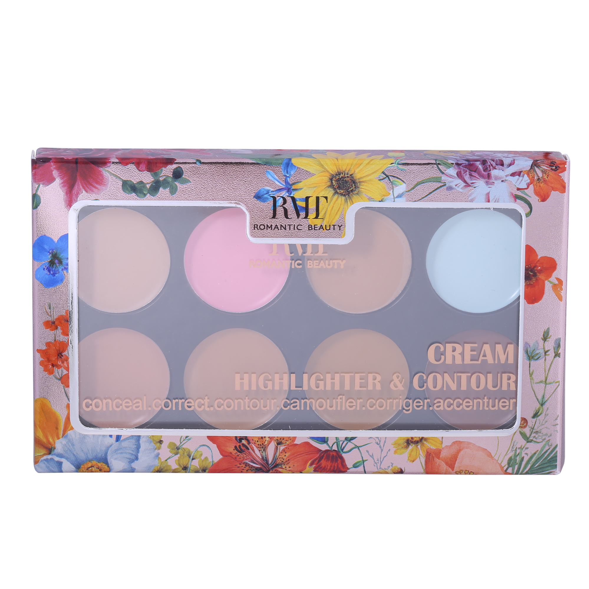 Miniatura PACK DE 12 UNIDADES PALETA DE ILUMINADOR Y CONTORNO EN CREMA