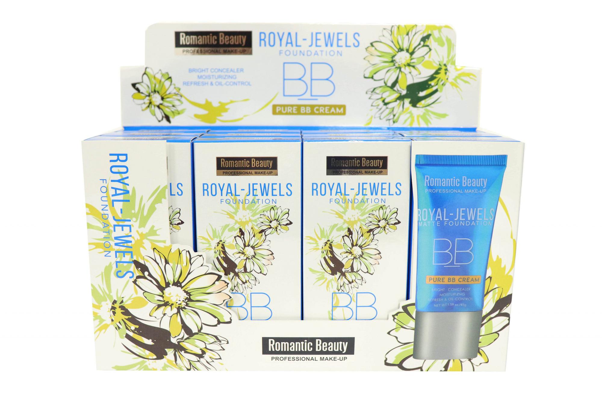 Pack de 12 unidades BB Cream "ROYAL-JEWELS"