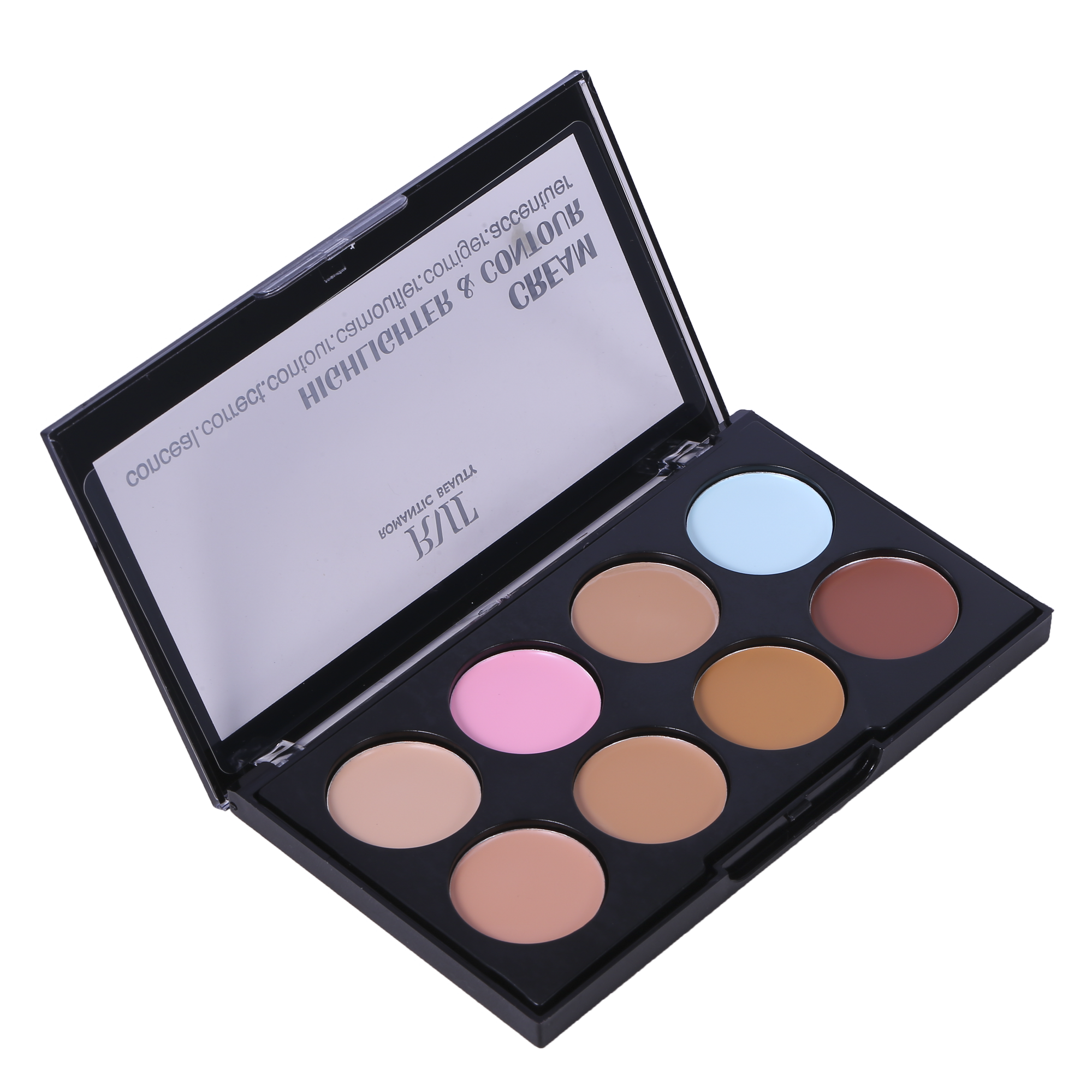 Miniatura PACK DE 12 UNIDADES PALETA DE ILUMINADOR Y CONTORNO EN CREMA