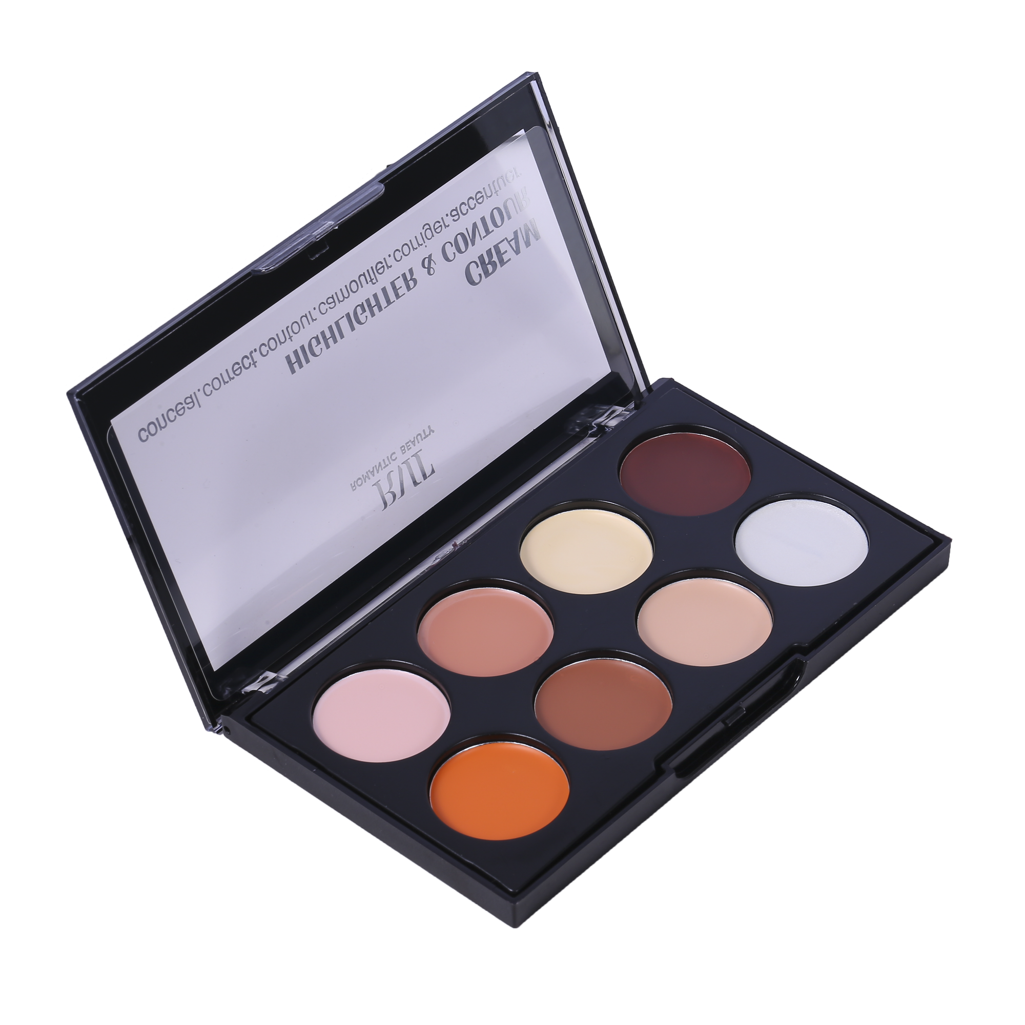 Miniatura PACK DE 12 UNIDADES PALETA DE ILUMINADOR Y CONTORNO EN CREMA