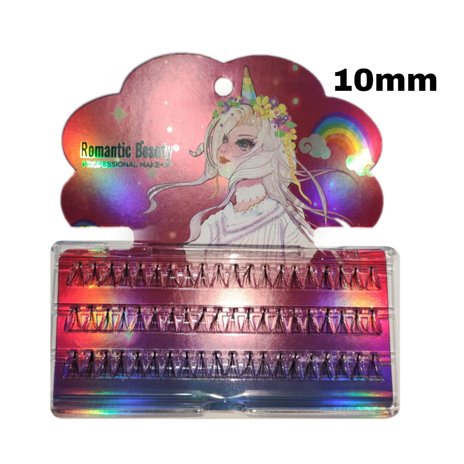 PACK DE 12 UNIDADES "PESTAÑAS 60 PCS DE 10MM"