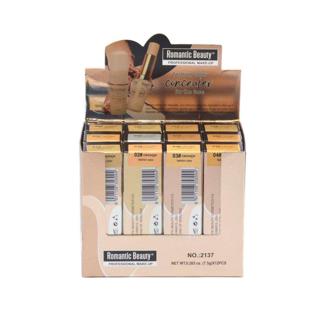 Pack de 12 unidades corrector en barra cremoso "Fashion Color"