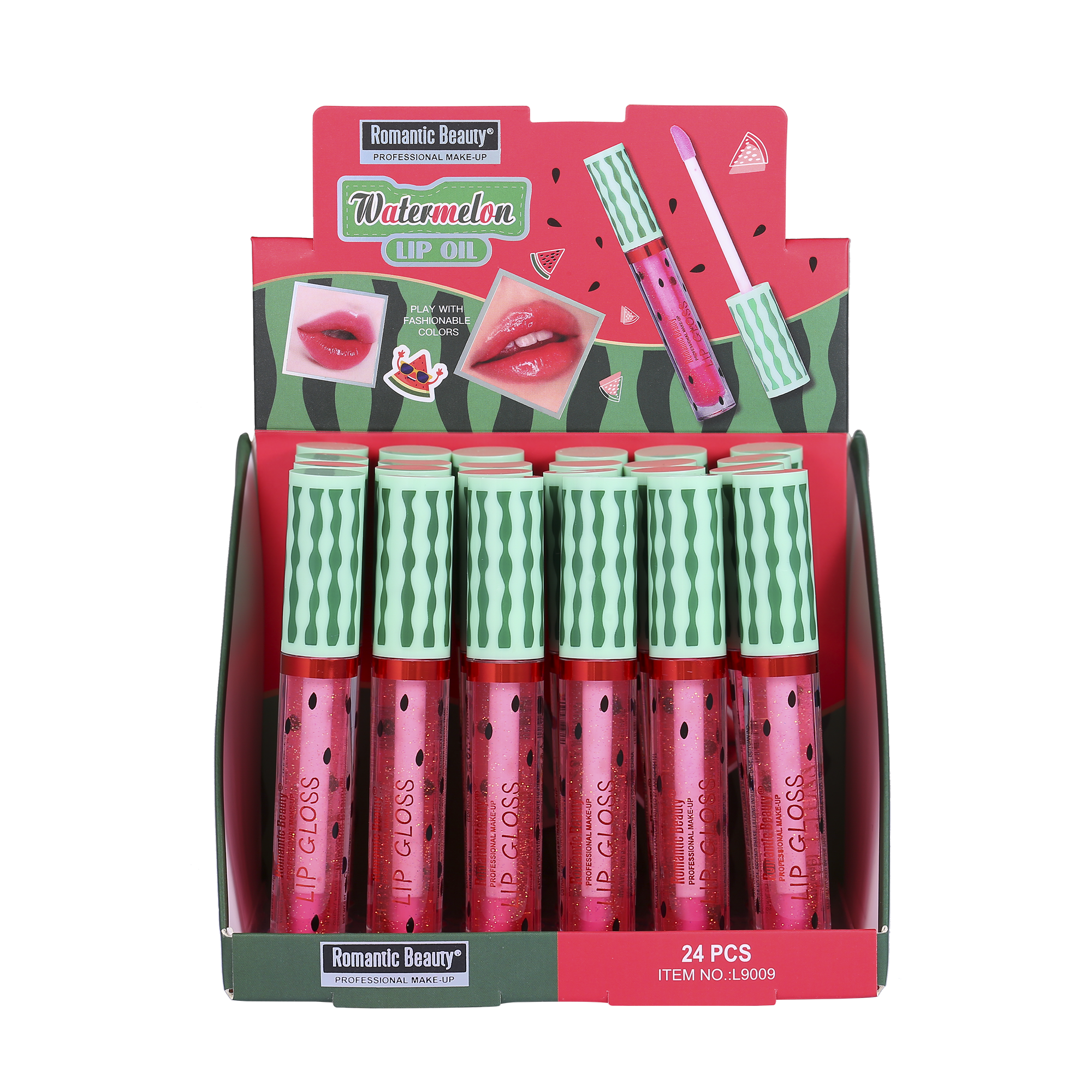 Pack 24 unidades ACEITE DE LABIOS SANDIA