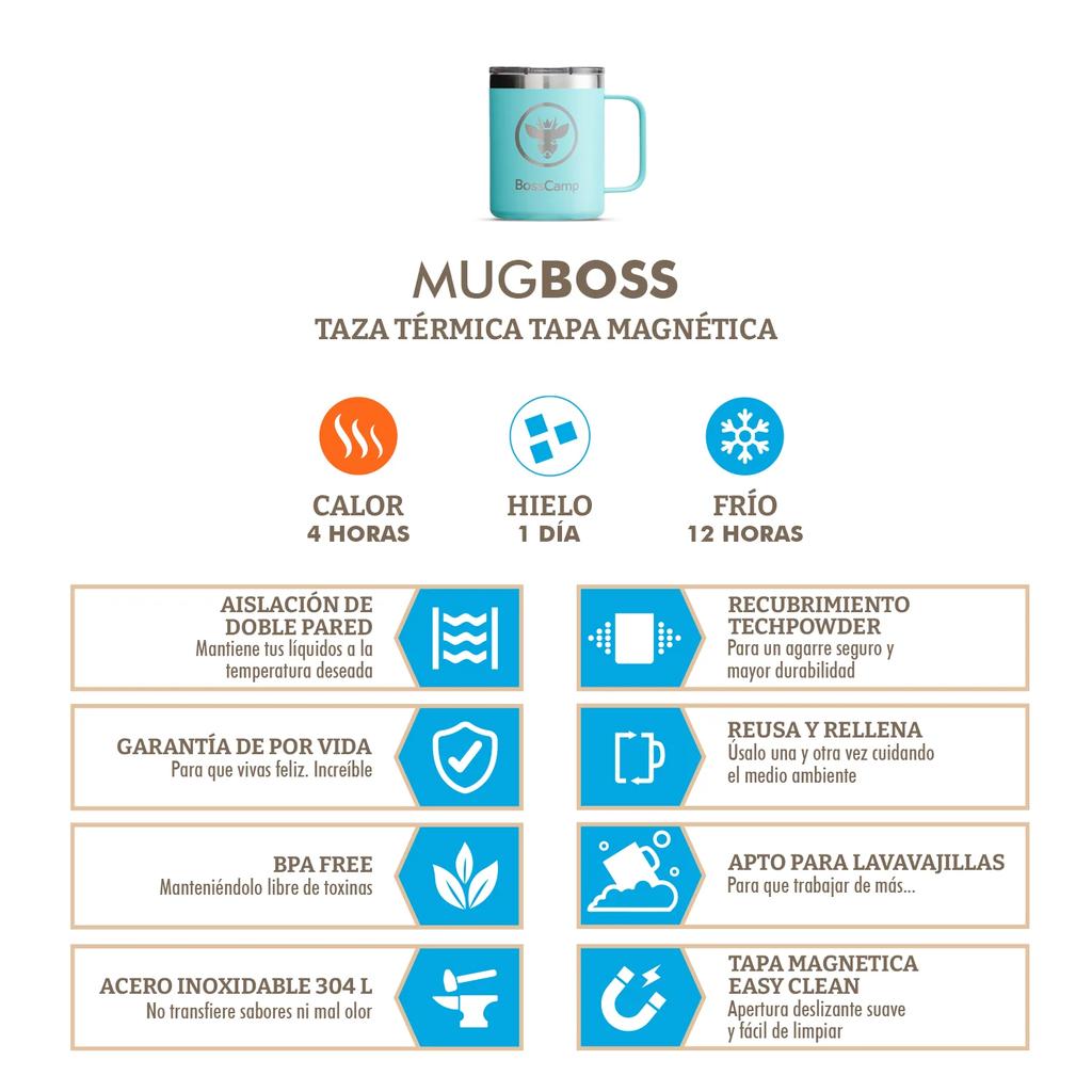 Taza Térmica Tapa Magnetic Slider 350 Ml -