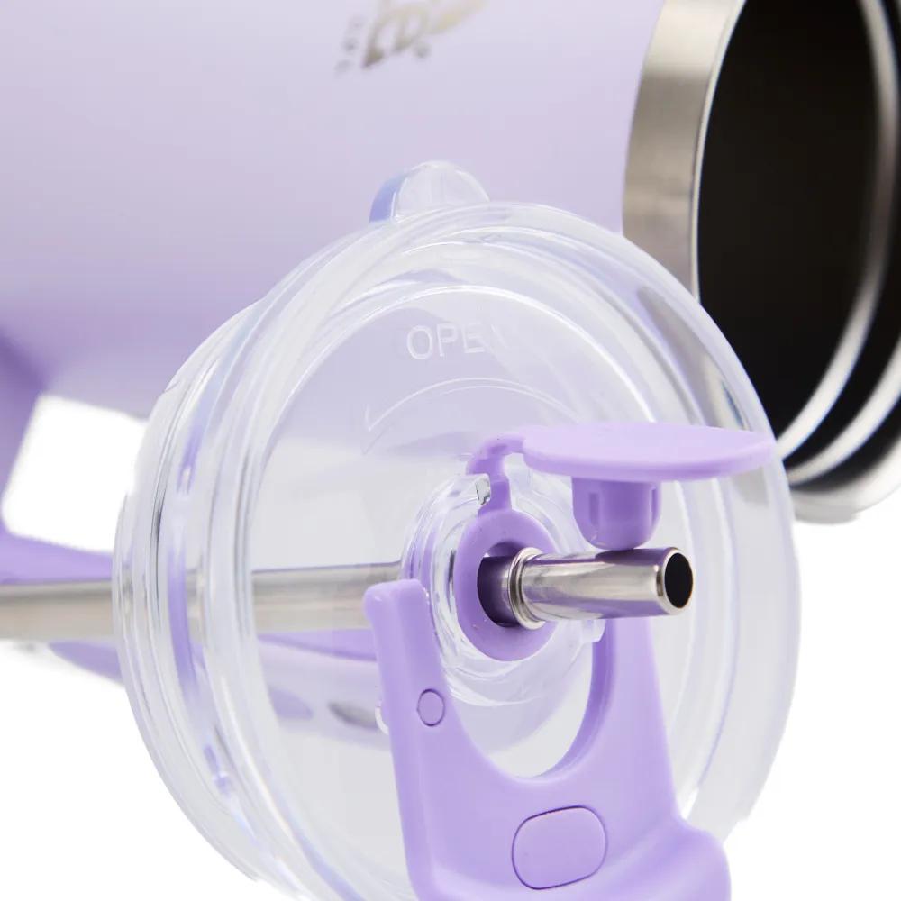 Miniatura Vaso Térmico 900Ml Con Bombilla Every  - Color: Lila