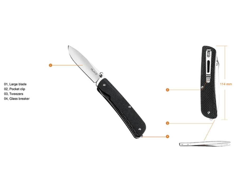 Navaja LD11-B - Color: Negro