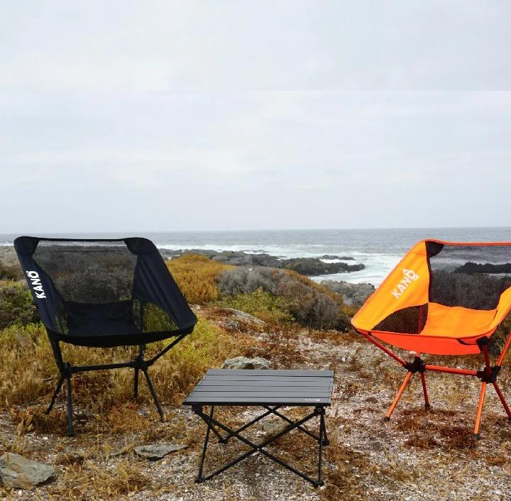 Miniatura Mesa Plegable Ultraliviana Para Camping  - Color: Negro