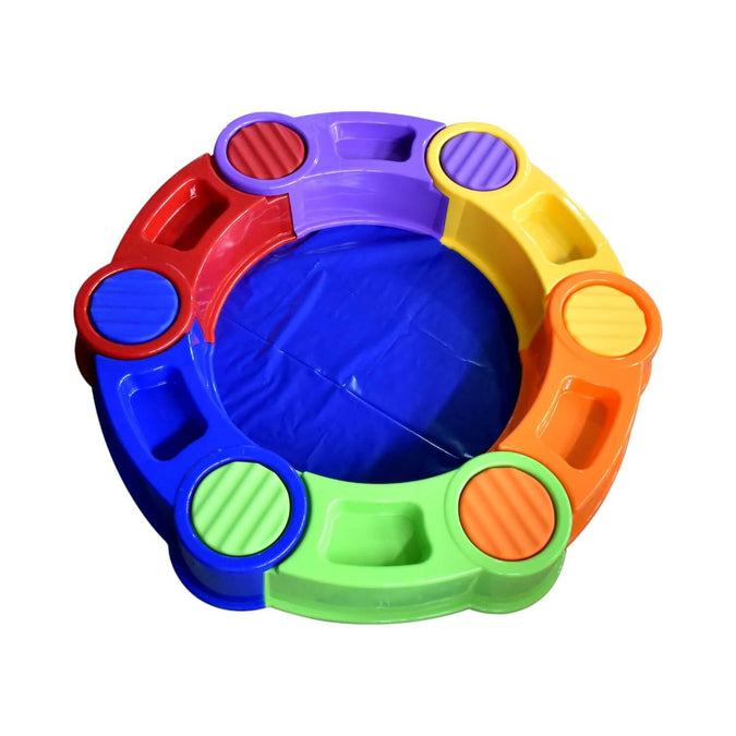 Arenero Plastico Para Niños 6 Piezas - Color: Multicolor