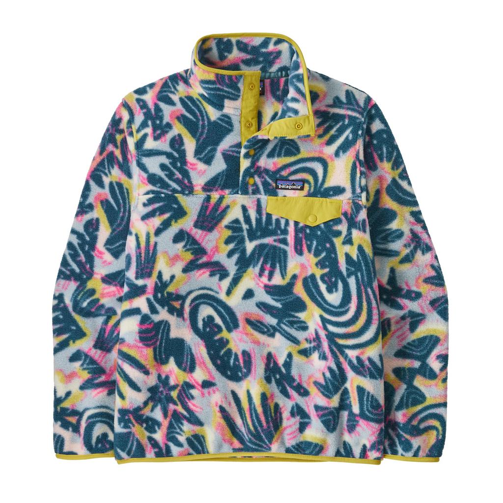 Polar Mujer Lightweight Synchilla Snap-T Fleece Pullover - Color: Celeste