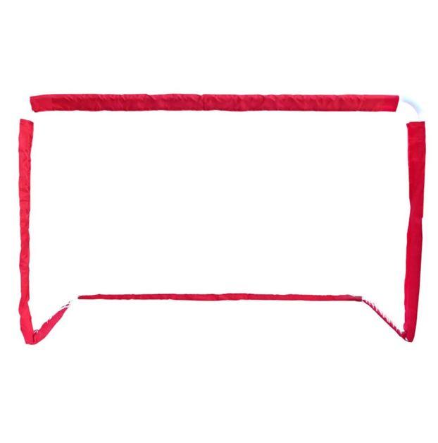 Set Arco De Futbol + Pelota + Conos  - Color: Rojo/Amarillo/Blanco