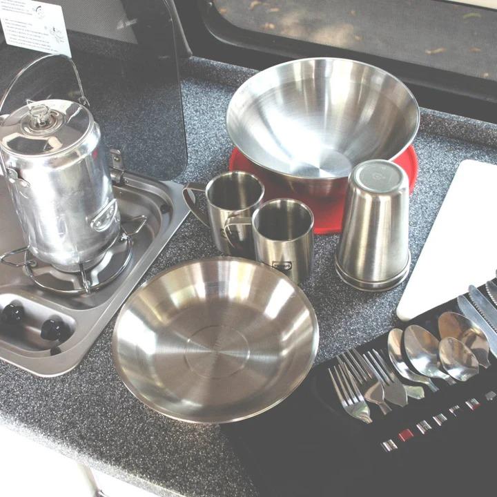 Miniatura Kit De Platos Campfire Serving Kit -