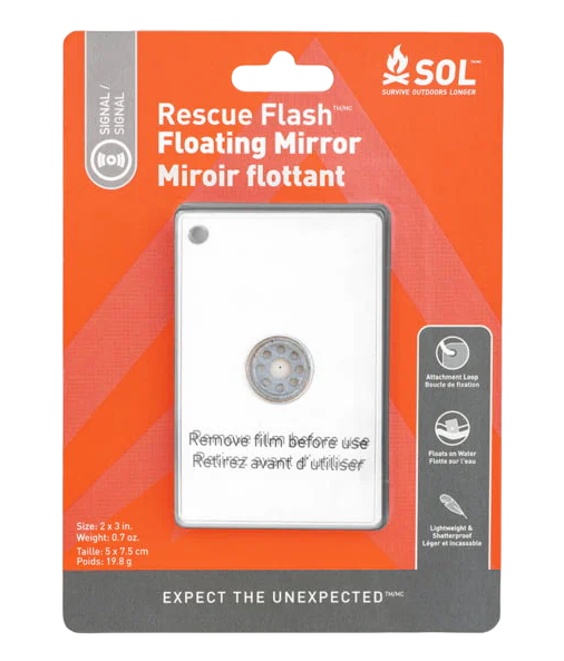 Espejo De Emergencia Rescue Flash Floating Mirror