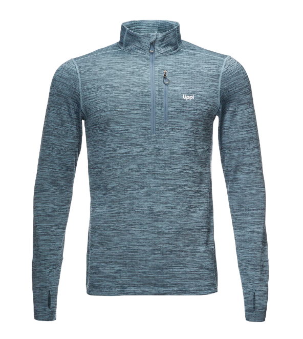 Miniatura Poleron Hombre Just Move Nano-F 1-4 Zip V20 -