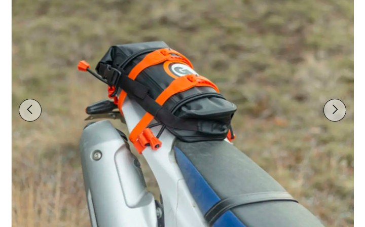 Miniatura Bolso de Guardabarro Giant Loop Fender Bag  - Color: Black