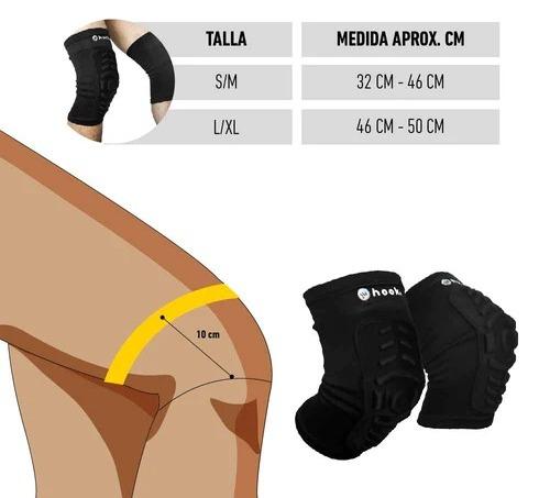 Miniatura Rodilleras Hook Pro 408 -