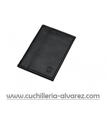 Cartera de piel para swiss card.