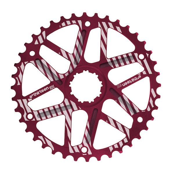 Corona 42 one up comp Sram 36T - Color: Rojo