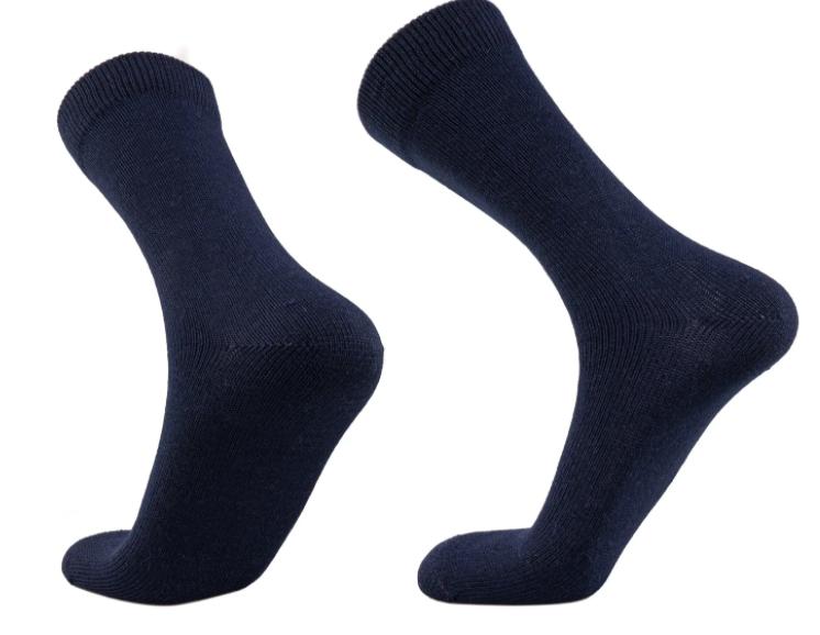 Miniatura Dress Liner. Calcetines de Vestir de Alpaca y Merino - Color: Azul