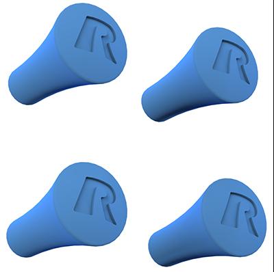 Paquete De 4 Tapas De Caucho X-Grip