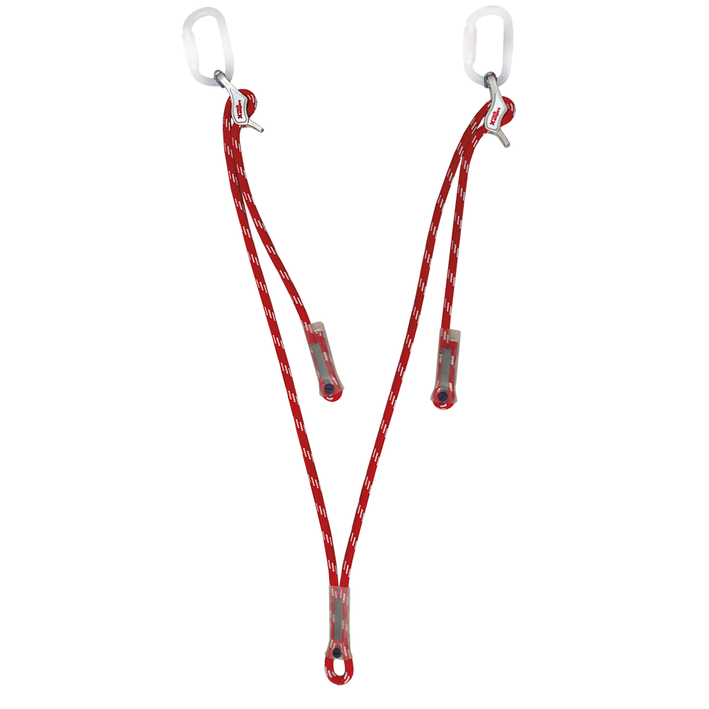 Cabo de Posicionamiento regulable asimetrico doble STAND V 1 + 1 mts